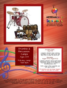 Summer Camps Mississauga & Oakville - Drum Camp