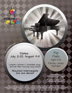 Summer Camps Mississauga & Oakville - Pop Piano Camp