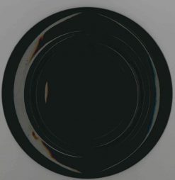 Black Grand Plastic Castor Cups (Set of 3)