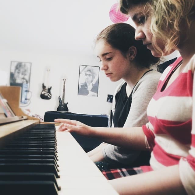 home piano practice