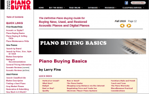 piano buyer basics