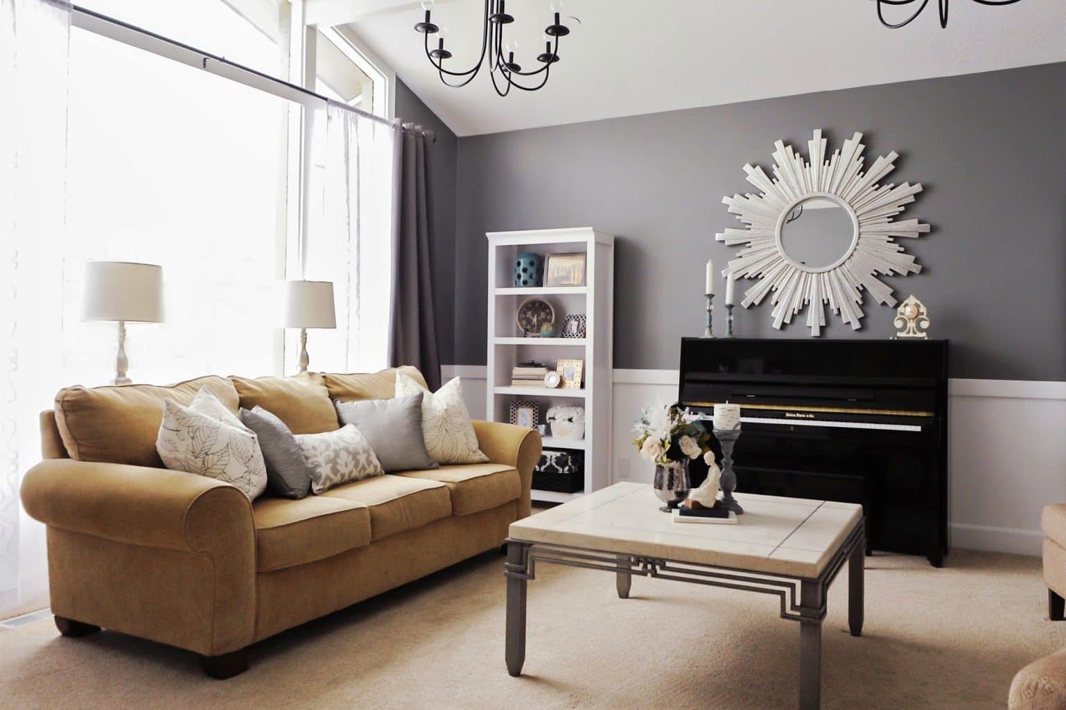 Upright Piano Livingroom