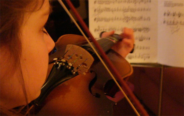 violin practice