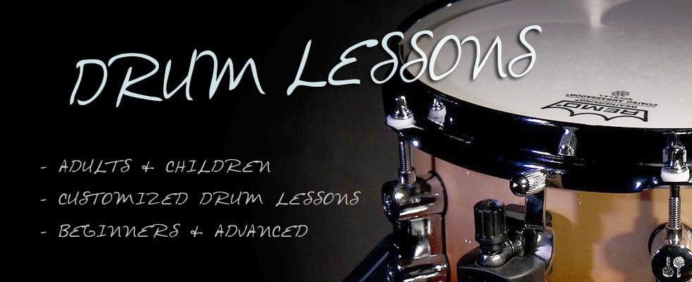 drum lessons ad
