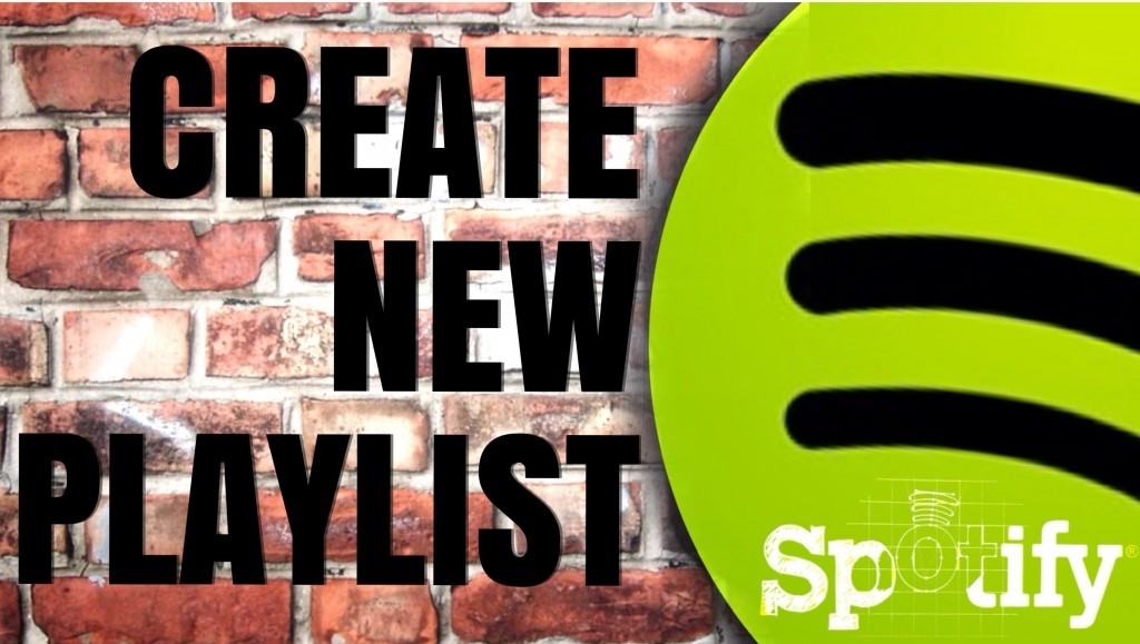 spotify create playlist