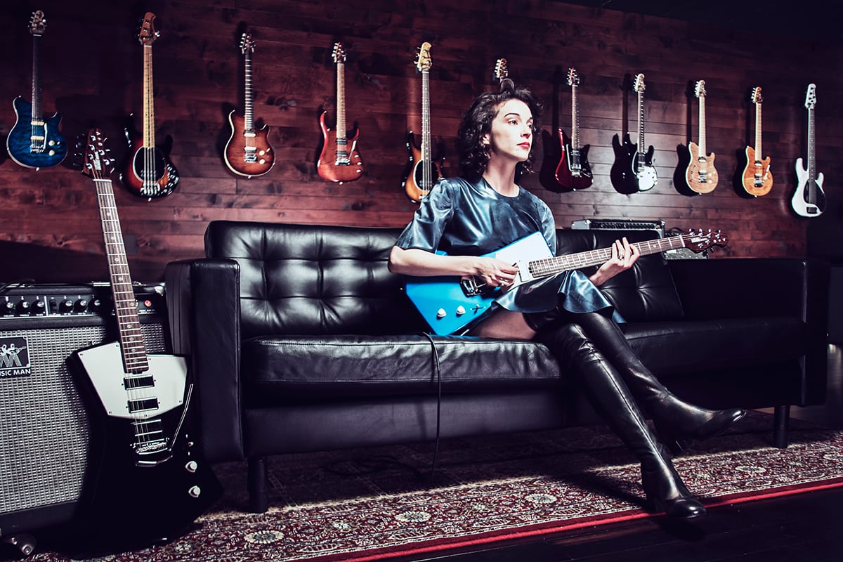 st Vincent guitar