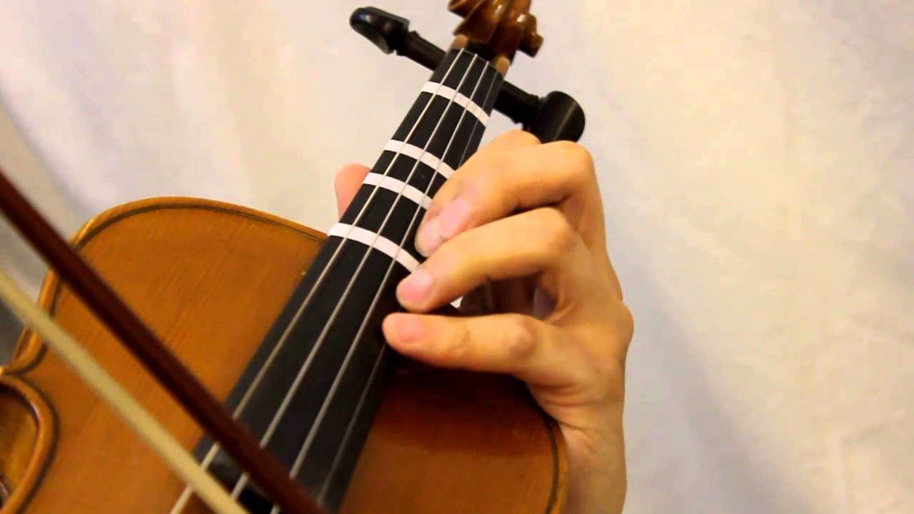 violin hand