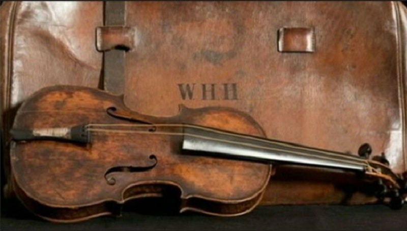 titanic violin