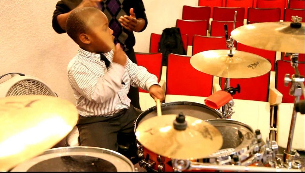 boy drums