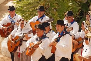 music band members at a performance