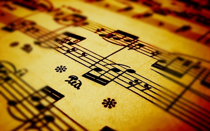 music notes