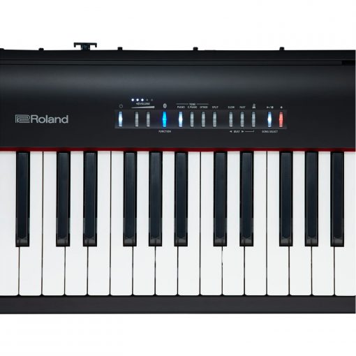 Roland FP 30 Digital Piano - Closeup - Black