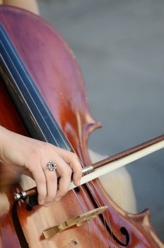 playing the viola