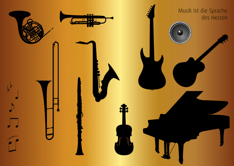 the different instruments