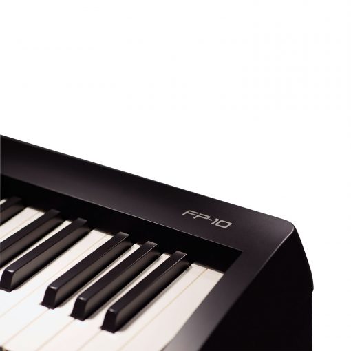 Image of Roland FP 10 Digital Piano in closeup