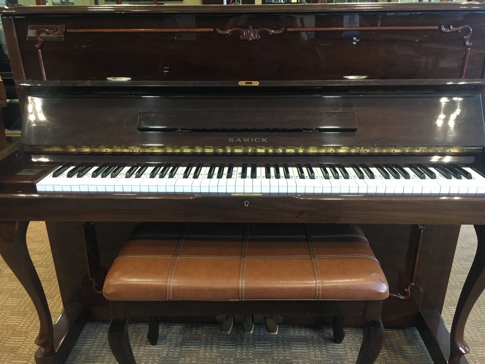 Used Samick SU118 Upright Piano Merriam Music Toronto's Top Piano