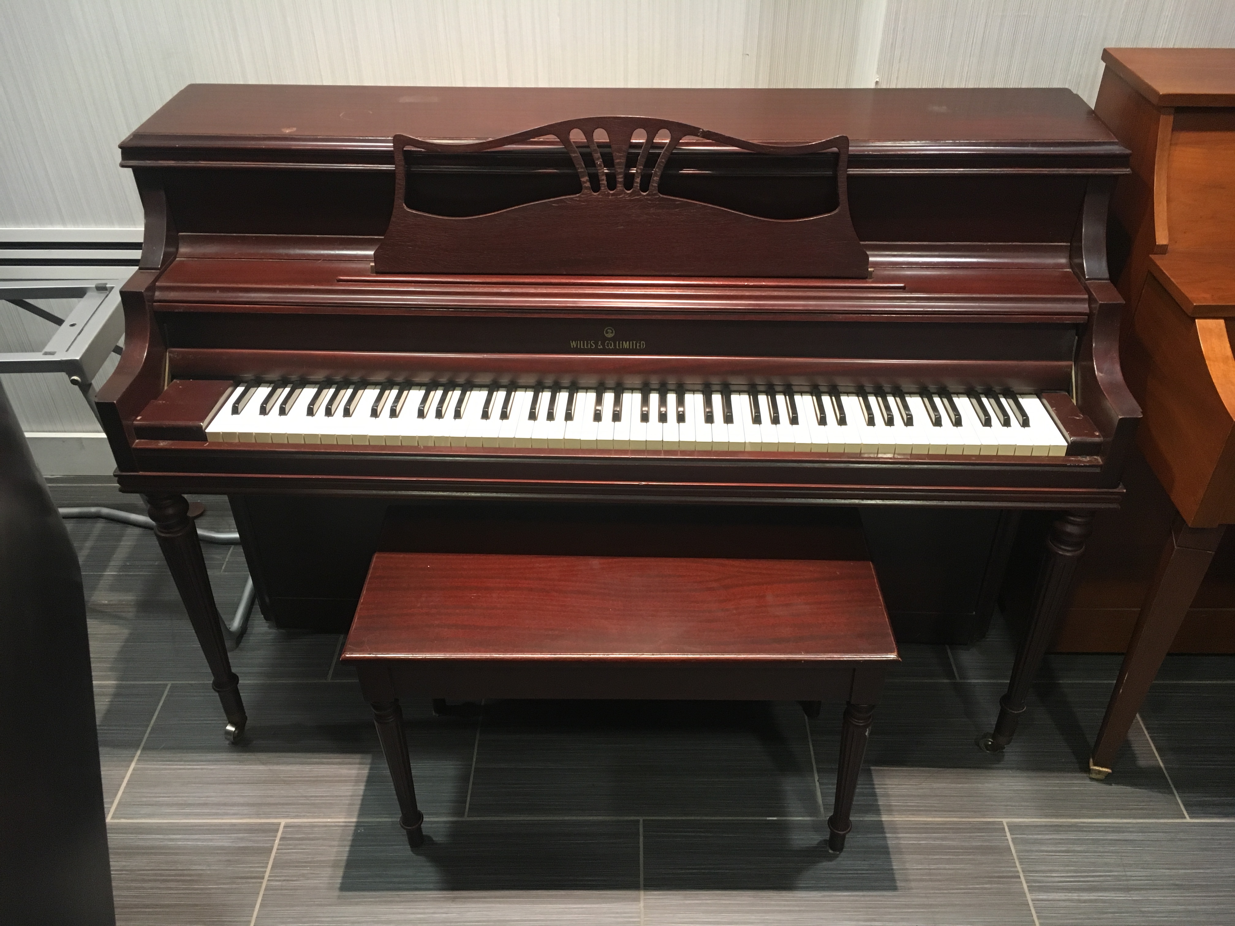 Used Willis & Co Upright Piano