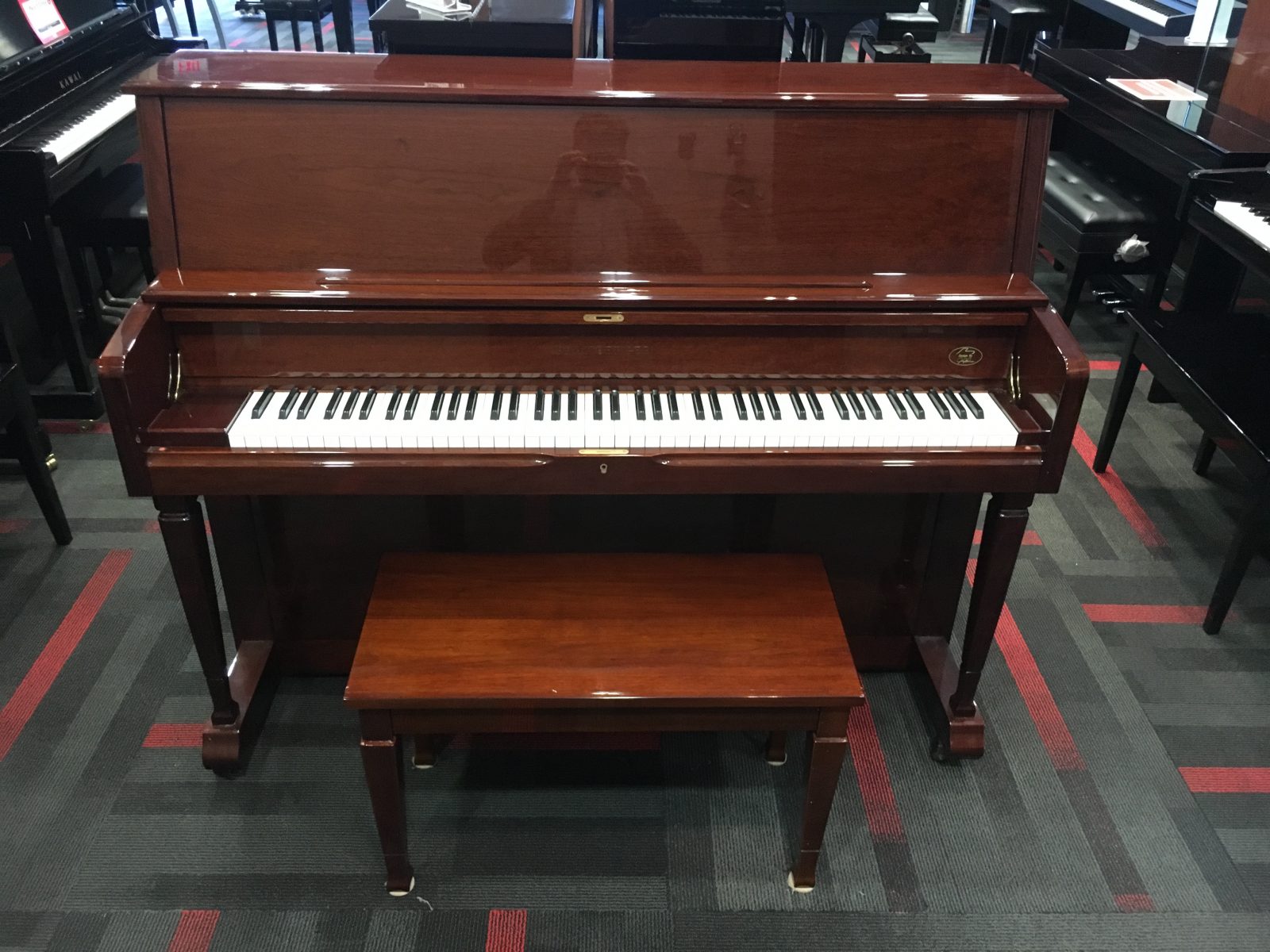 Used Pramberger PU118S Upright Piano Merriam Music Toronto's Top