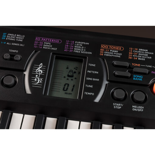 Casio SA-76 Display