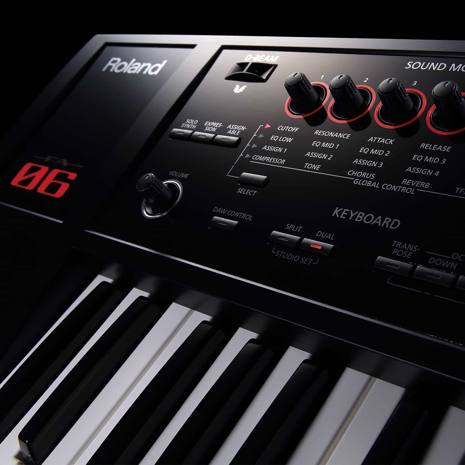 Roland FA 06 Sound Modes