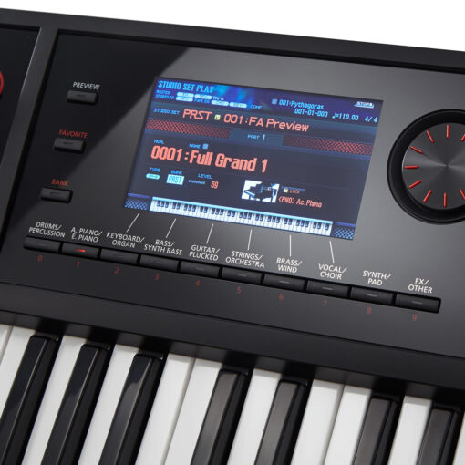 Roland FA-07 Display