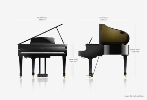 Roland GP609 Dimensions