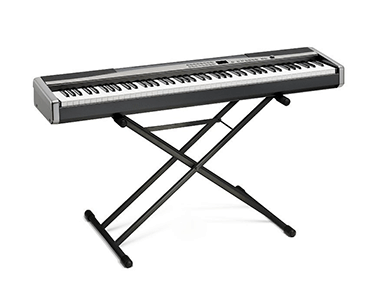 Digital Portable Piano on Stand