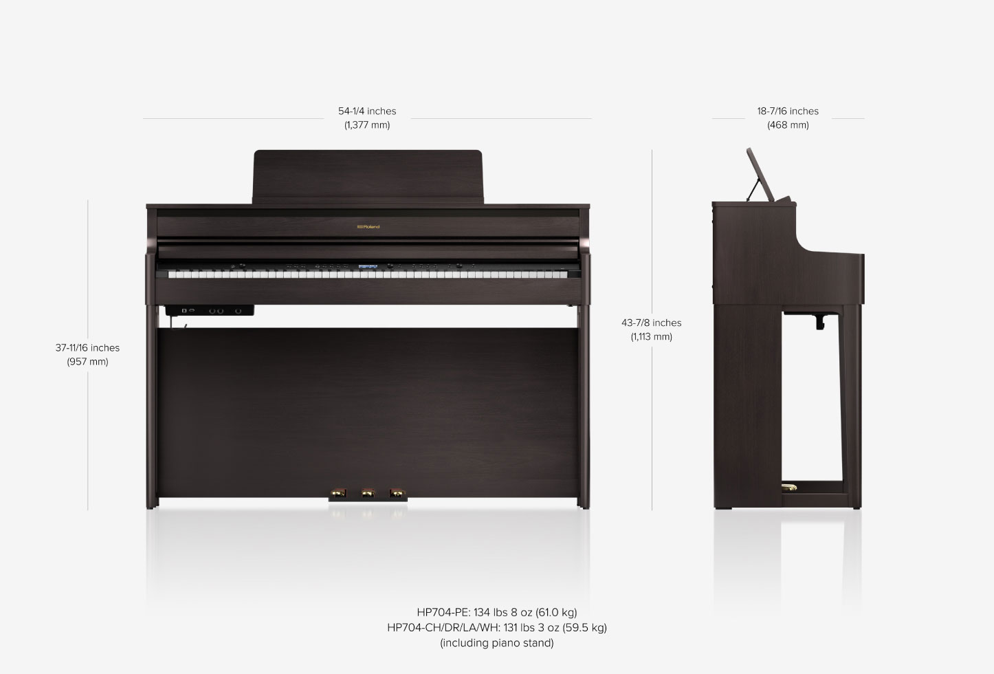 Roland HP704 vs Kawai CN39 | Digital Piano Comparison