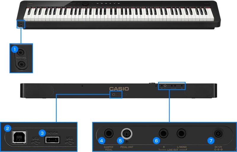 Cortar Mentalmente Que agradable Casio PX-S1100 FAQ | Privia Series Digital Piano