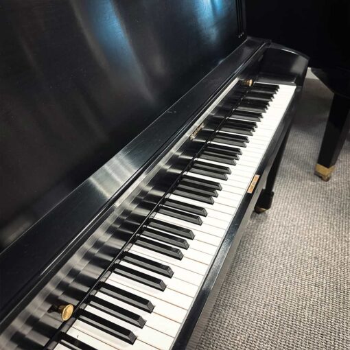 Used Baldwin 243 Upright Piano in Satin Ebony Keyboard