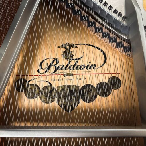 Used Baldwin BH152M Grand Piano-in Polished Ebony Inner Logo