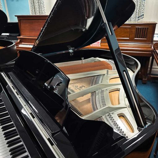 Used Baldwin BH152M Grand Piano in Polished Ebony Inner View