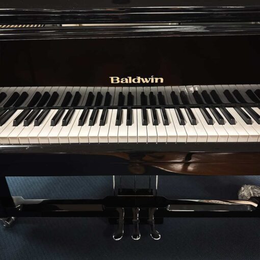 Used Baldwin BH152M Grand Piano in Polished Ebony Logo