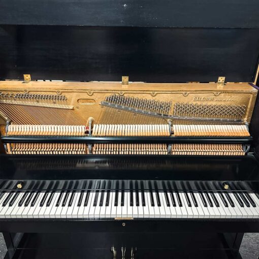 Used Baldwin Hamilton Upright Piano in Satin Ebony Hammers