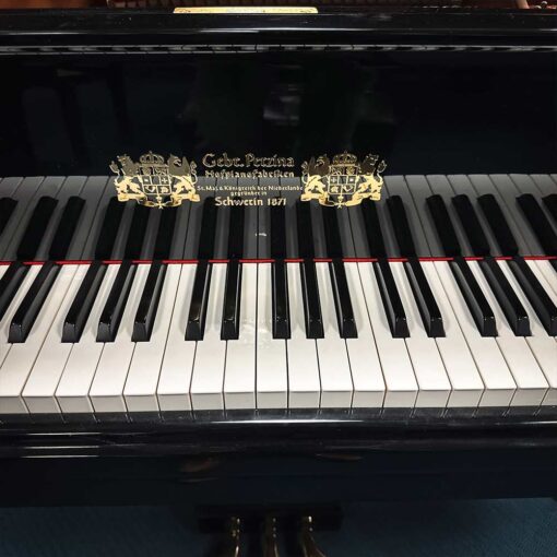 Used Gebr. Perzina E160BB2 Grand Piano in Polished Logo