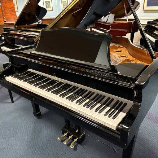 Used Knabe WG48 Grand Piano in Polished Ebony Right