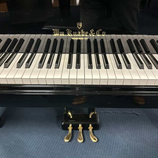 Used Knabe WG48 Grand Piano in Polished Ebony Logo