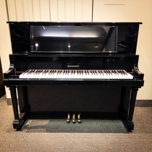 Used Nordheimer XH132 Upright Piano in Polished Ebony