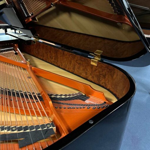 Used Schimmel C189T Grand Piano in Polished Ebony Inner Back Left