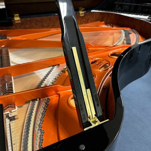 Used Schimmel C189T Grand Piano in Polished Ebony Inner Back Right