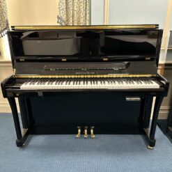 Used Seiler Upright Piano with Dream System in Polished Ebony