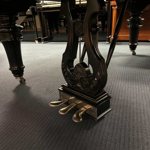 Used Steinway A Grand Piano in Satin Ebony Pedals