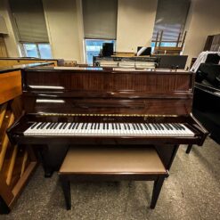 Used Weber Upright Piano in Polished Mahogany