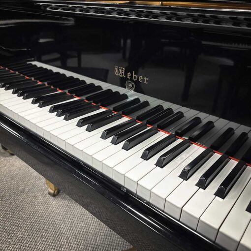 Used Weber WG50 Grand Piano in Polished Ebony Right