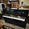 Used Yamaha C110 Upright Piano in Polished Ebony