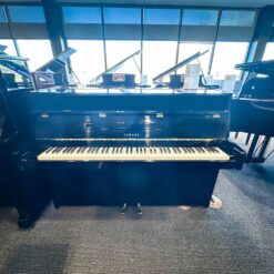 Used Yamaha LU101 Upright Piano in Polished Ebony