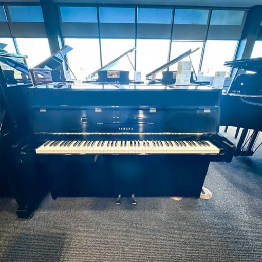 Used Yamaha LU101 Upright Piano in Polished Ebony