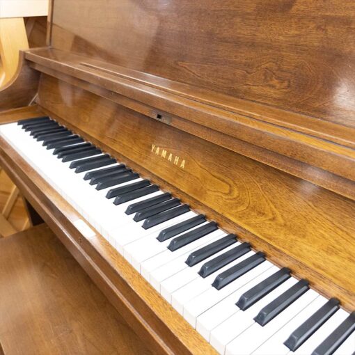 Used Yamaha P2 Upright Piano in Satin Walnut Right View