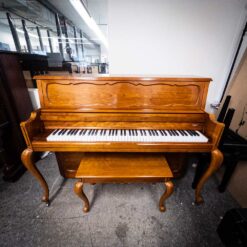 Used Young Chang F116 Upright Piano in Satin Cherry