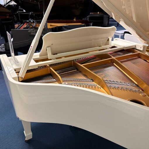 Used Young Chang G157 Grand Piano in Polished White Back